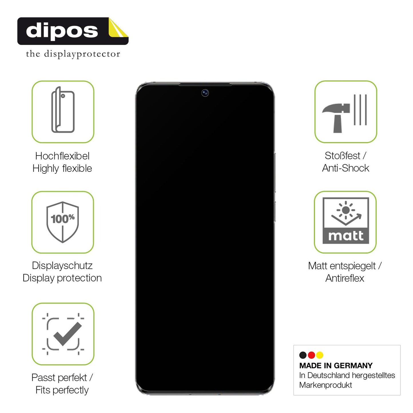 dipos FLEX 2x Matte Screen Protector for Meizu 18 Pro