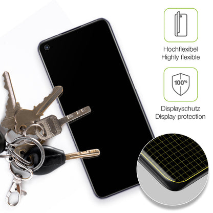 2x Full Cover Schutzfolie matt für Realme Q3T
