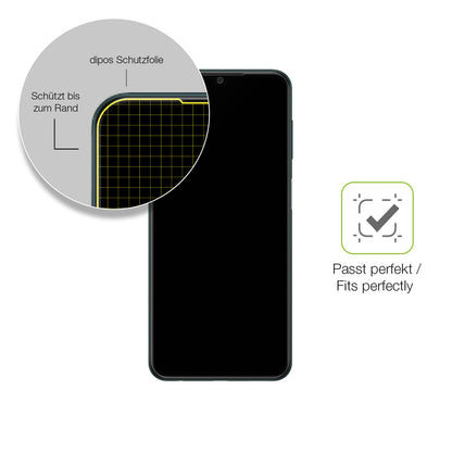 2x Full Cover Schutzfolie matt für Samsung Galaxy M13 5G