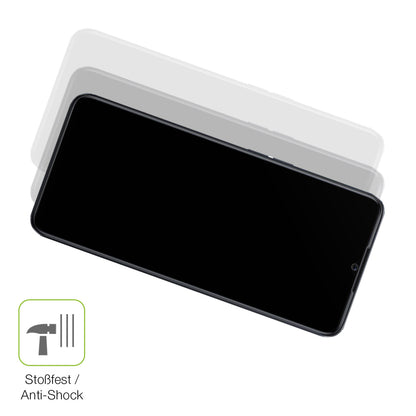 2x Full Cover Schutzfolie matt für Oppo A77 5G