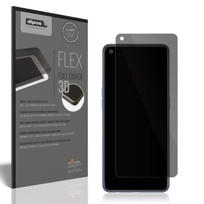 Full Cover Privacy Blickschutzfolie für Oppo F19