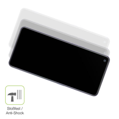 2x Full Cover Schutzfolie matt für Oppo Reno 6 Lite