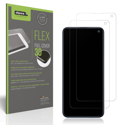 2x Full Cover Schutzfolie matt für Samsung Galaxy F52