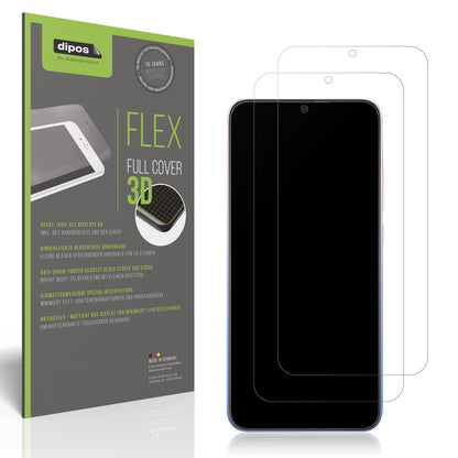 2x Full Cover Schutzfolie matt für Xiaomi Redmi 9 Activ