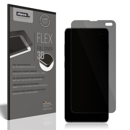 Full Cover Privacy Blickschutzfolie für Samsung Galaxy S10 Plus