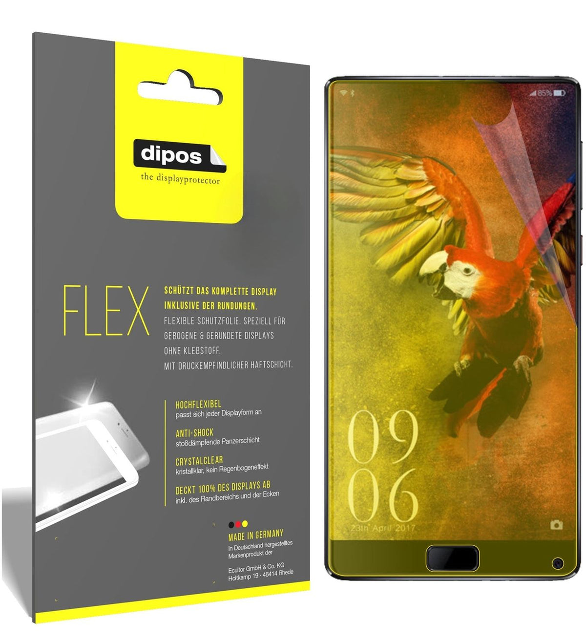 dipos FLEX 3x Clear Screen Protector for Elephone S8