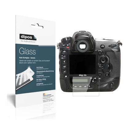 2x 9H Clear Screen Protector for Nikon D4s – Shatterproof, Crystal Clear | dipos