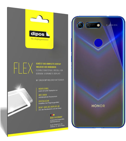 2x Screen Protector Honor View 20 back Protective Film covers 100% dipos Flex