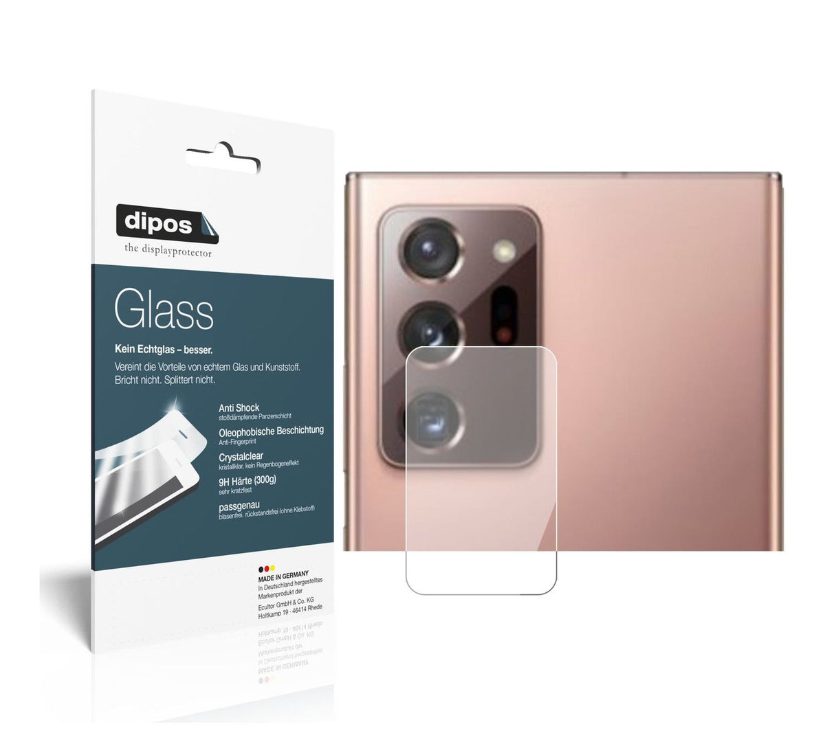 Screen Protector for Samsung Galaxy Note 20 Ultra camera lens Flexible Glass 9H