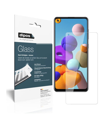 2x Screen Protector for Samsung Galaxy A21s Flexible Glass 9H dipos
