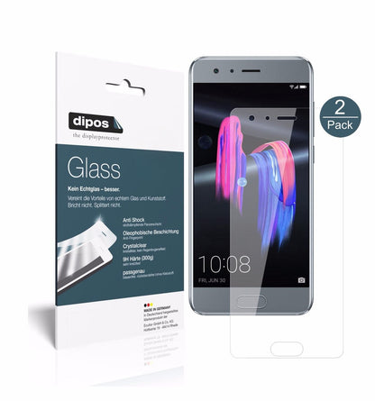2x 9H Clear Screen Protector for Huawei Honor 9 – Shatterproof, Crystal Clear | dipos