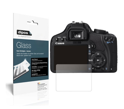 2x Screen Protector for Canon EOS 500D matte Flexible Glass 9H dipos