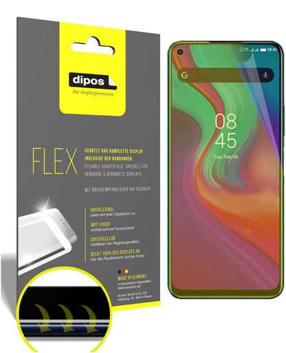 2x Full Cover Screen Protector for Infinix Note 7 – Covers Curved Edges | dipos