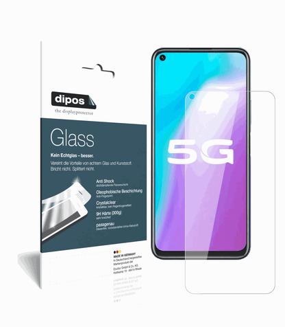 2x 9H Clear Screen Protector for Vivo Y70s – Shatterproof, Crystal Clear | dipos