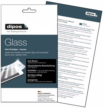 2x Screen Protector for Alcatel  A7 matte Flexible Glass 9H dipos
