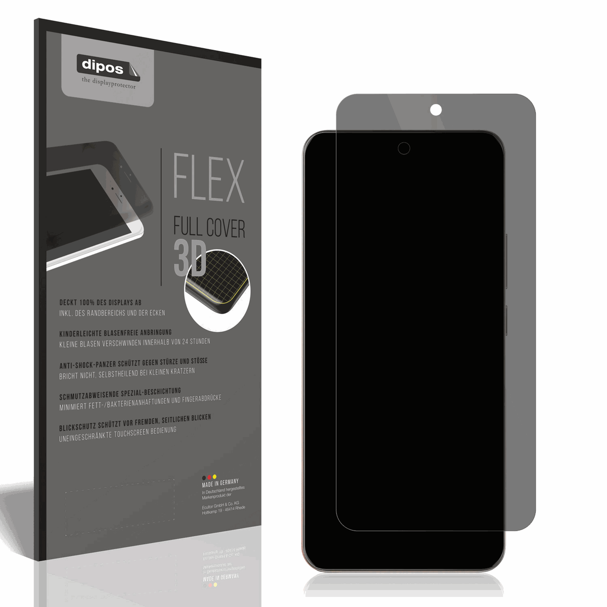 Full Cover Privacy Film for Oppo Reno 12 Screen Protector Anti-Shock