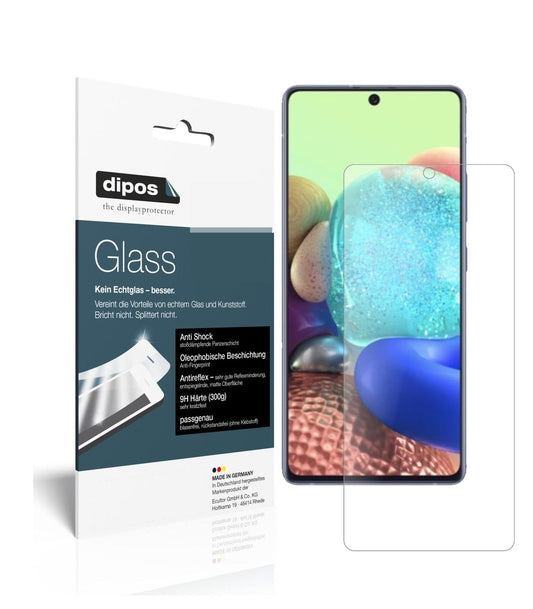 9H Matte Screen Protector for Samsung Galaxy A71 5G – Anti-Glare, Shatterproof | dipos