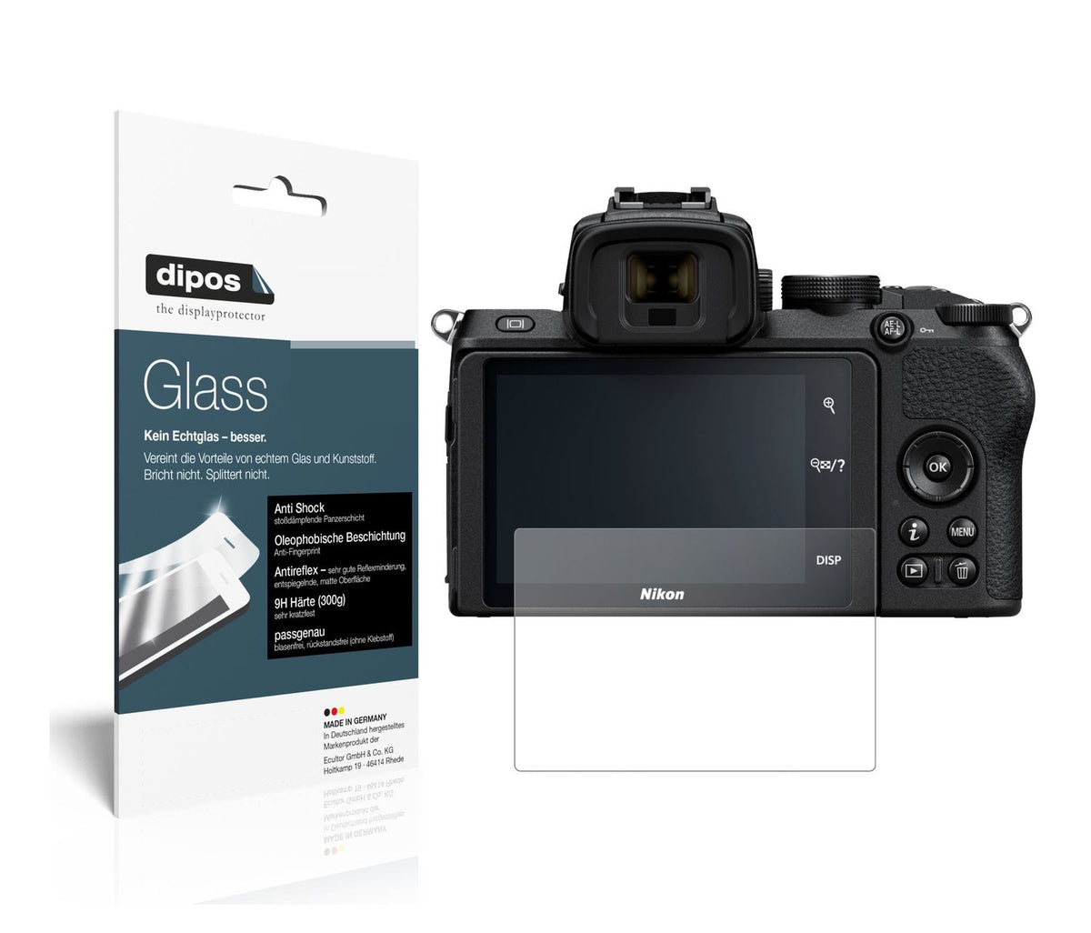 Screen Protector for Nikon Z50 matte Flexible Glass 9H dipos