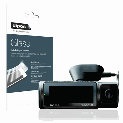 2x Screen Protector for Vantrue Nexus 4 Pro Flexible Glass 9H dipos