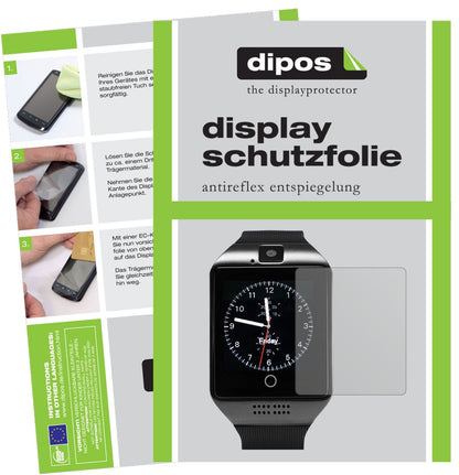 5x Schutzfolie matt für Tagobee TB02 Smartwatch Display-Schutzfolie
