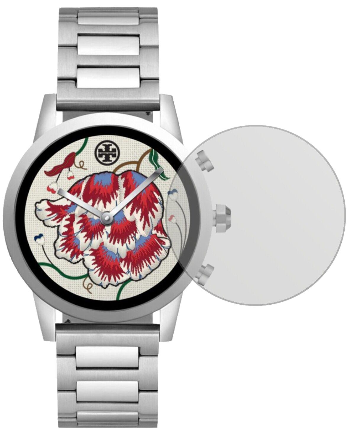 5x Schutzfolie matt für Tory Burch Gigi Watch 40mm Display-Schutzfolie