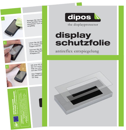 1x Schutzfolie matt für Jura A1 Tropfblech Display-Schutzfolie