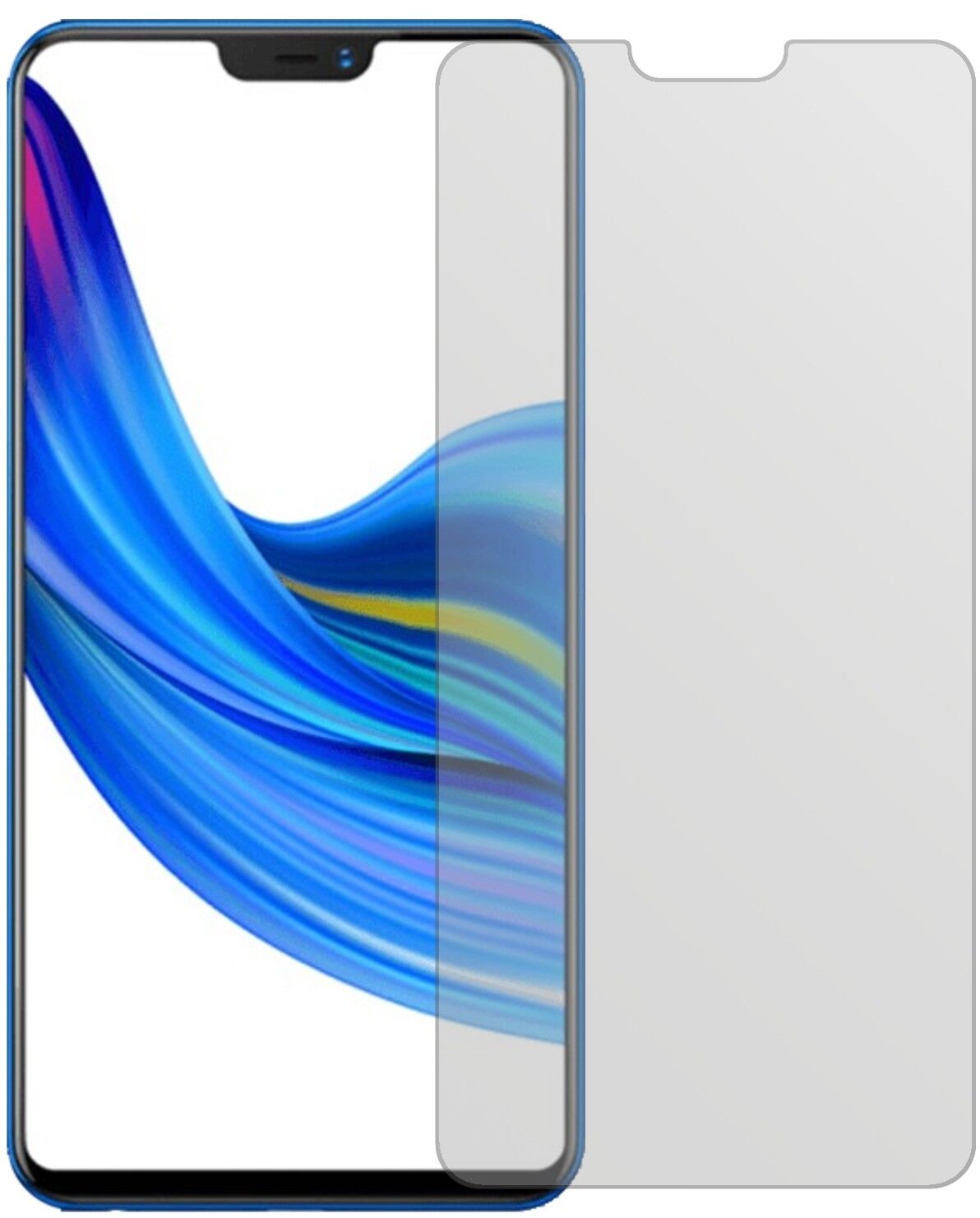 1x Schutzfolie matt für VIVO Z1 Display-Schutzfolie