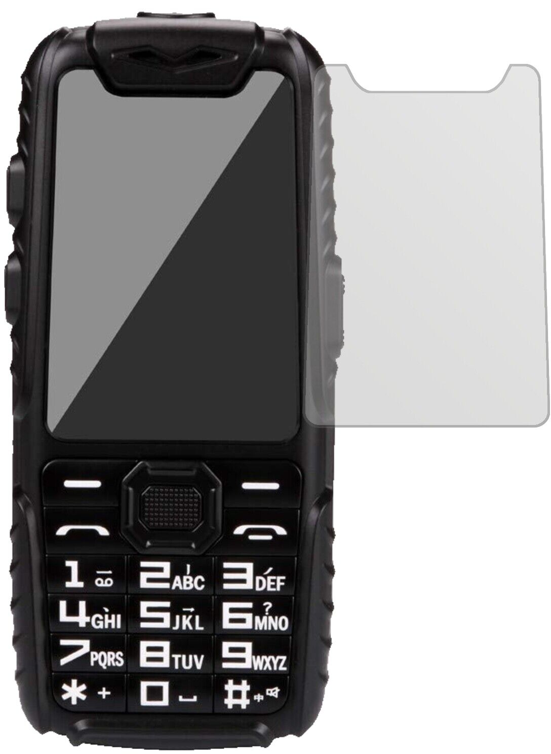 1x Schutzfolie matt für Guophone A6 Display-Schutzfolie
