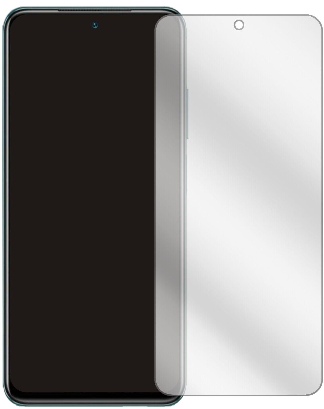 1x Schutzfolie klar für Xiaomi Redmi Note 10 5G Display-Schutzfolie