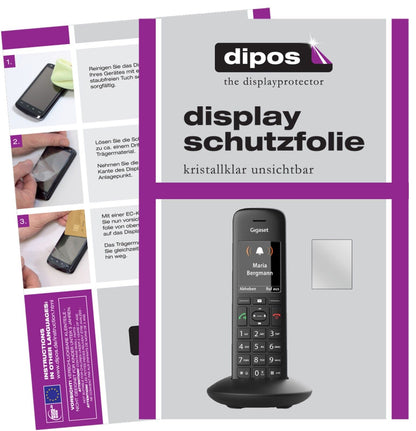 1x Schutzfolie klar für Gigaset C570HX Display-Schutzfolie