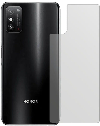 5x Schutzfolie matt für Honor X10 Max 5G Rückseite Display-Schutzfolie