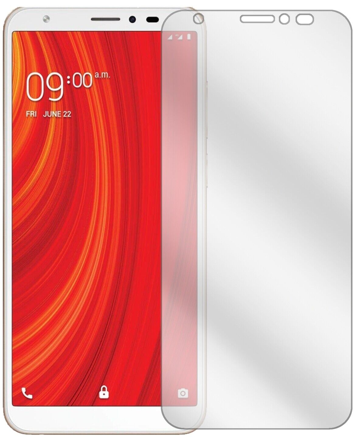 1x Schutzfolie klar für Lava Z61 Display-Schutzfolie