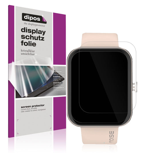 Klare Displayschutzfolie von dipos passend für Noise Colorfit Pulse Grand, präziser Zuschnitt und blasenfrei montiert