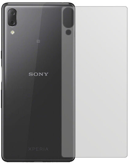 1x Schutzfolie matt für Sony Xperia L3 Rückseite Display-Schutzfolie