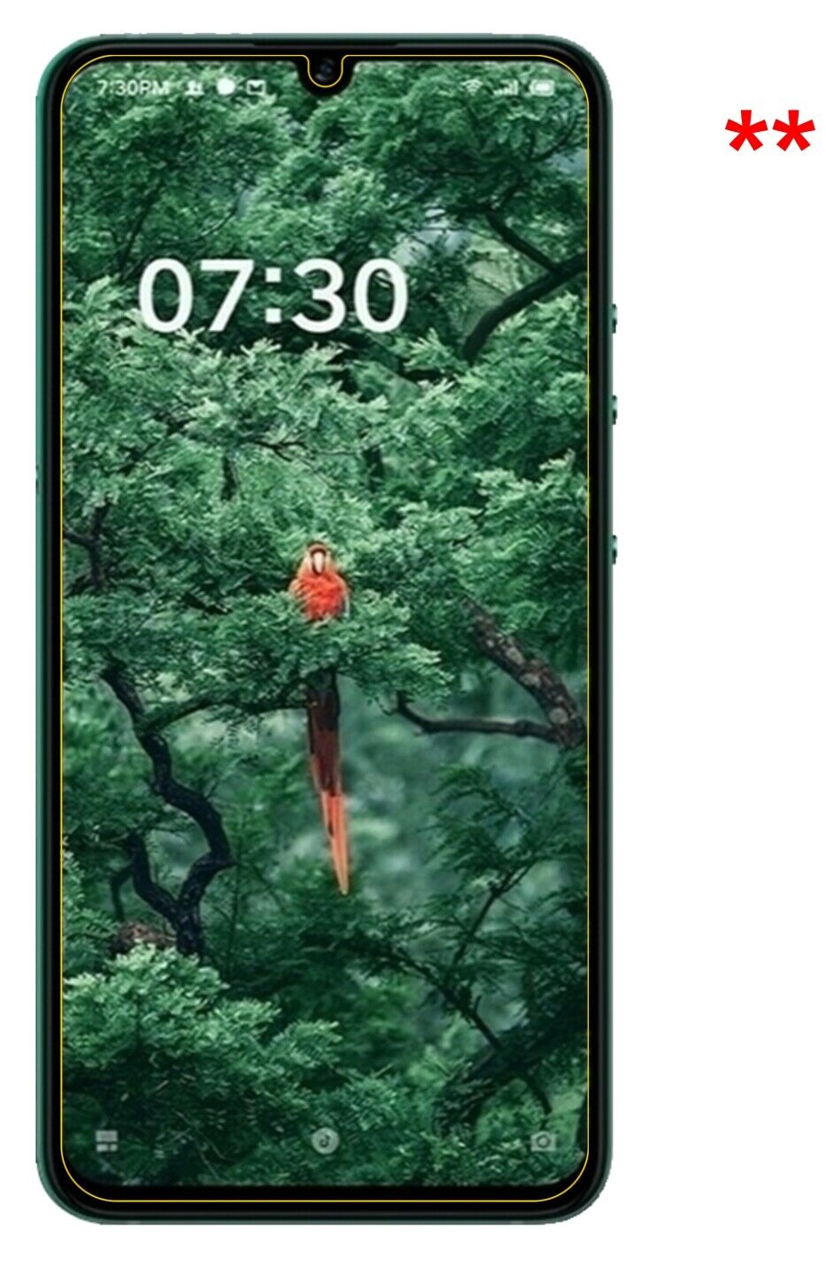 5x Schutzfolie klar für Smartisan Nut Pro 3 Display-Schutzfolie