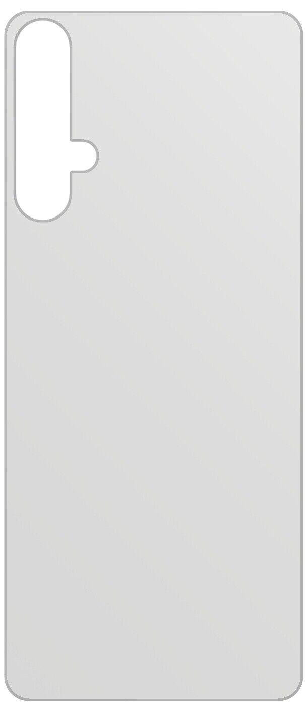 dipos Displayschutz für Honor 20 Rückseite, mattierte Oberfläche, geringe Dicke und perfekte Passform