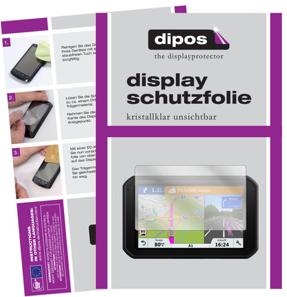 1x Schutzfolie klar für Garmin Dezlcam 785 LMT-D EU Display-Schutzfolie