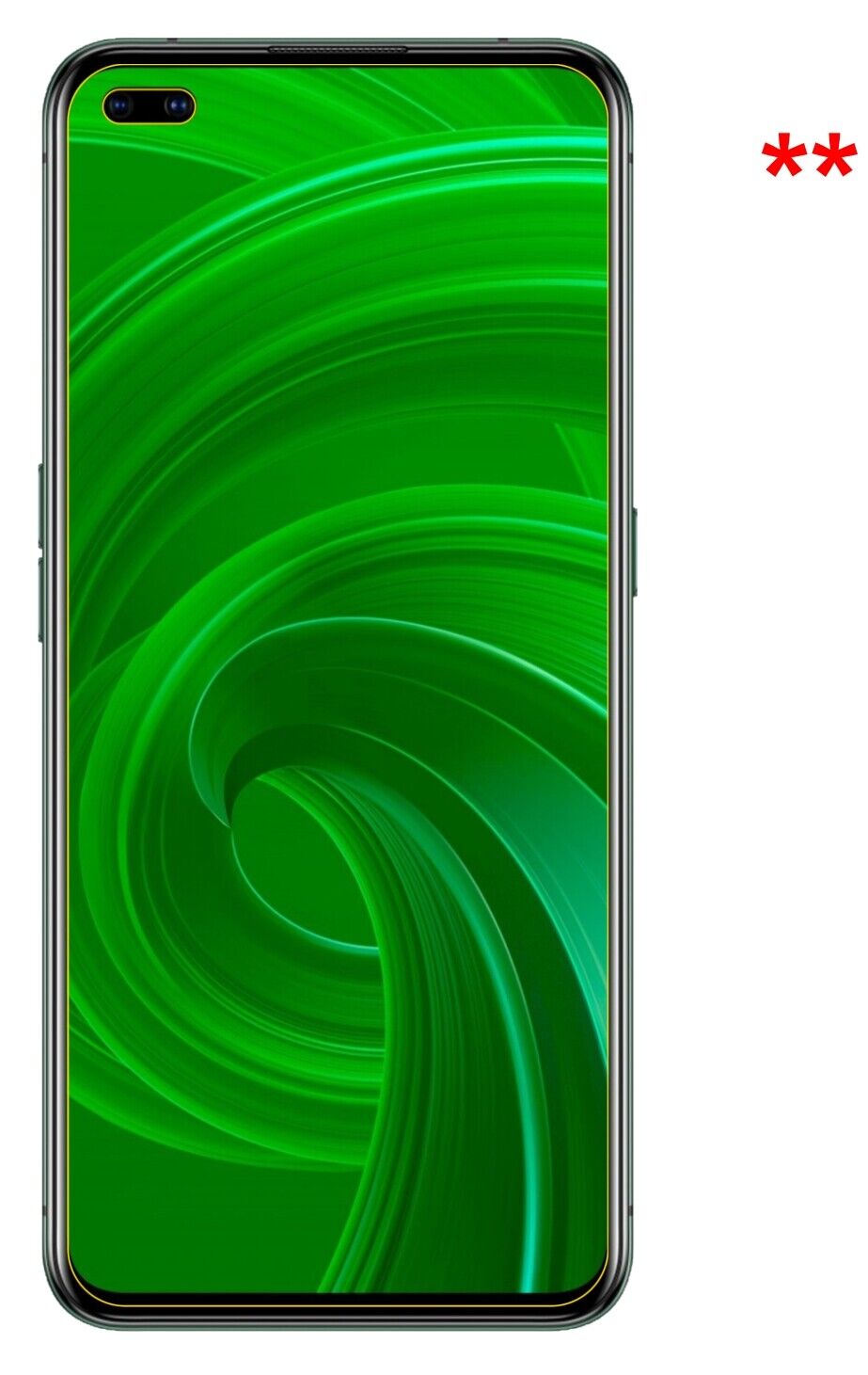 1x Schutzfolie klar für Oppo Realme X50 Display-Schutzfolie