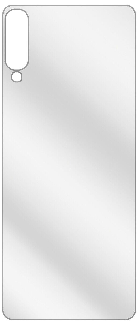 1x Schutzfolie klar für Samsung Galaxy A70 Rückseite Display-Schutzfolie