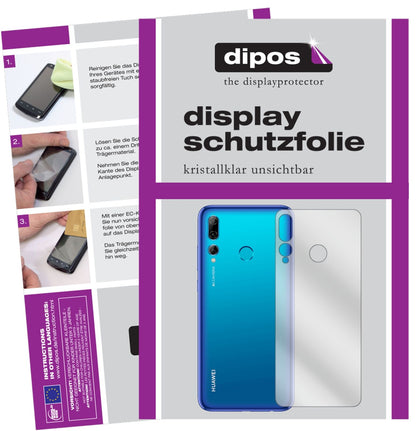 5x Schutzfolie klar für Huawei P Smart Plus (2019) Rückseite Display-Schutzfolie