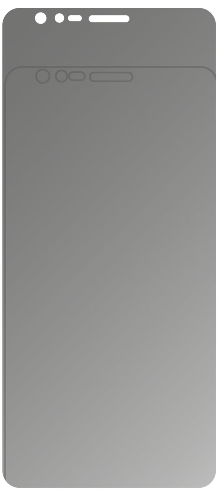 Screen Protector for I Haier P10 I Privacy Filter 4-Way Protection I dipos