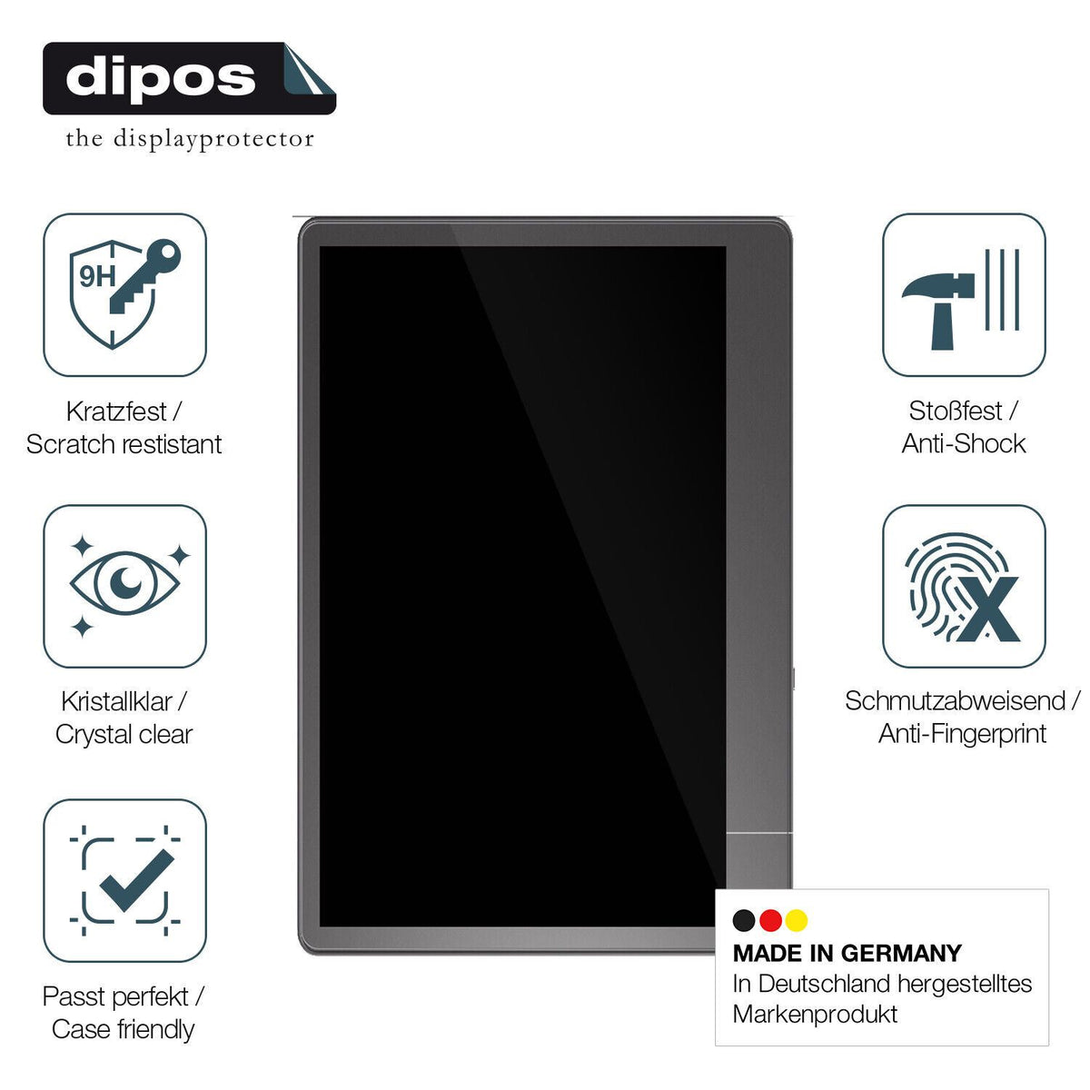Screen Protector for Amazon Kindle Scribe (2022) Flexible Glass 9H dipos