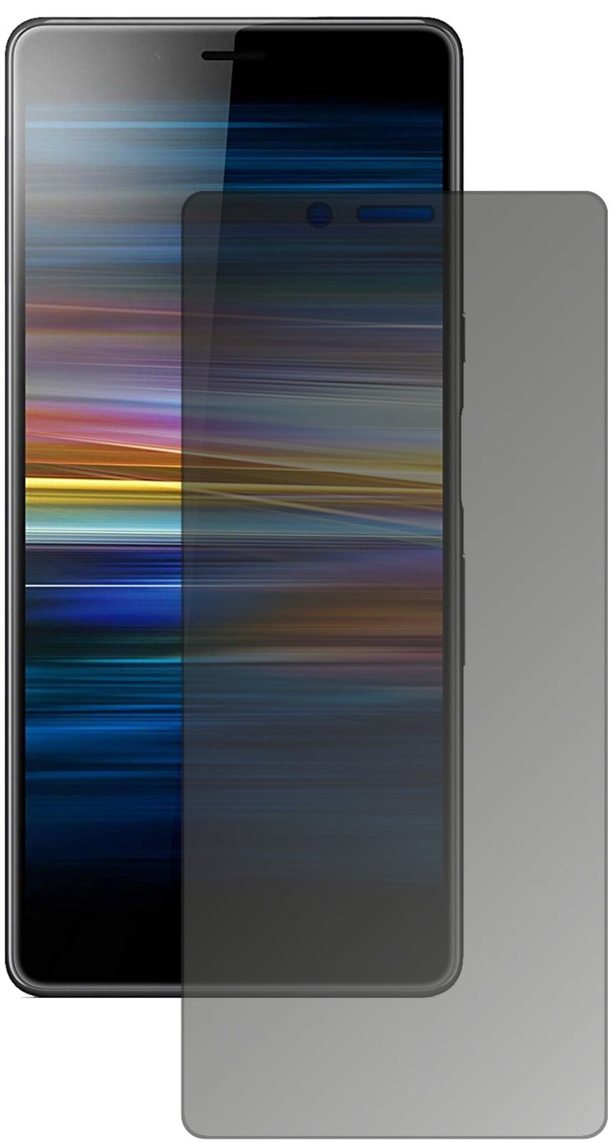 Blickschutzfolie für Sony Xperia L3 matt Schutzfolie Privacy