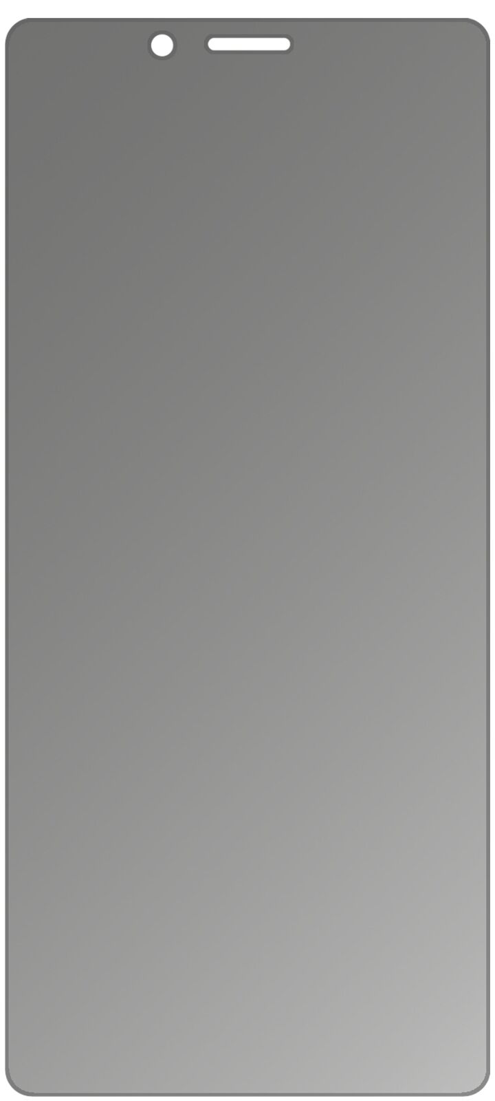 Blickschutzfolie für Sony Xperia L3 matt Schutzfolie Privacy