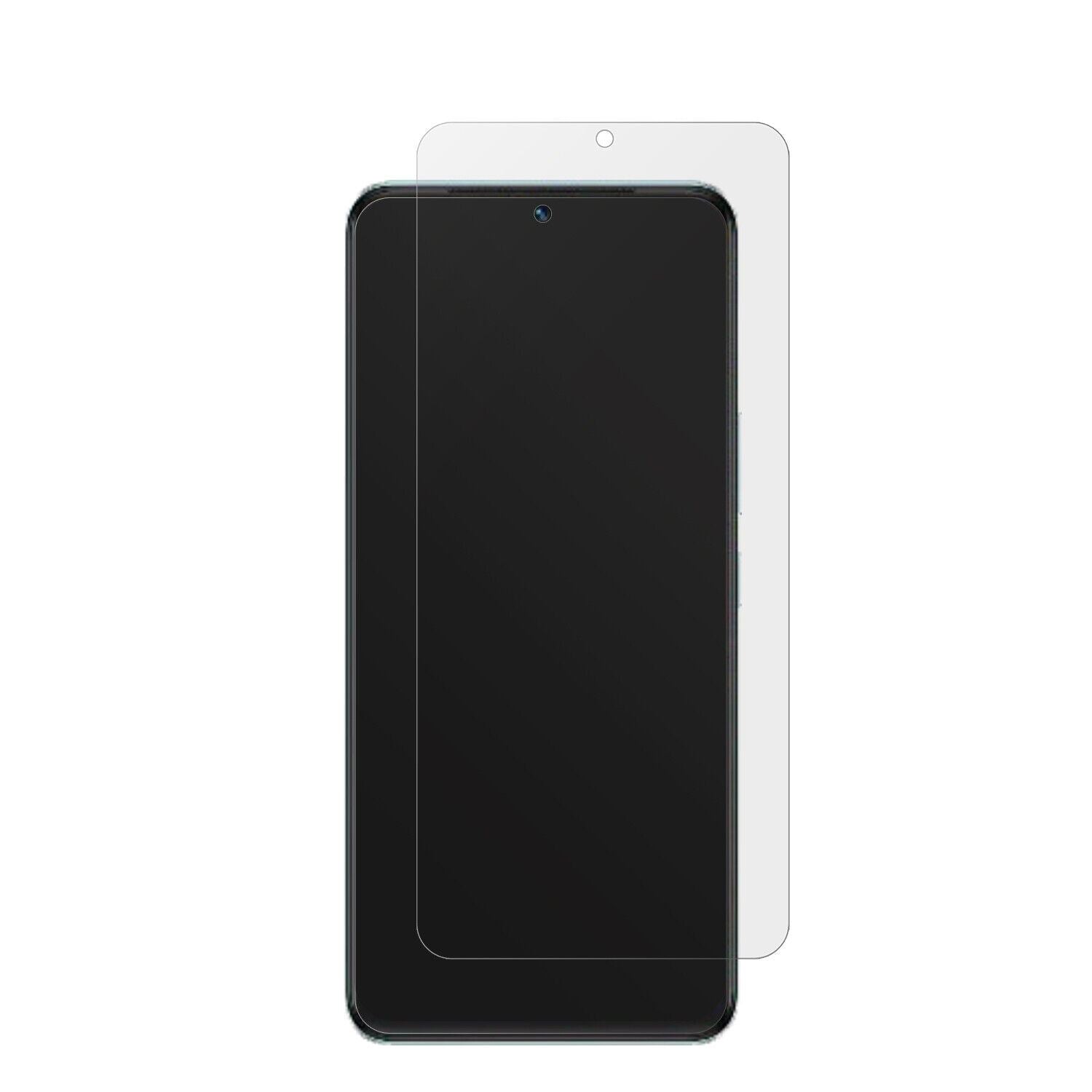 VivoT1 Pro 5G mit aufgebrachter dipos Displayschutzfolie, die lästige Fingerabdrücke minimiert