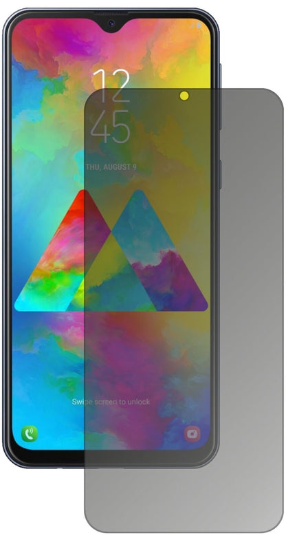 Blickschutzfolie für Samsung Galaxy M20 matt Schutzfolie Privacy