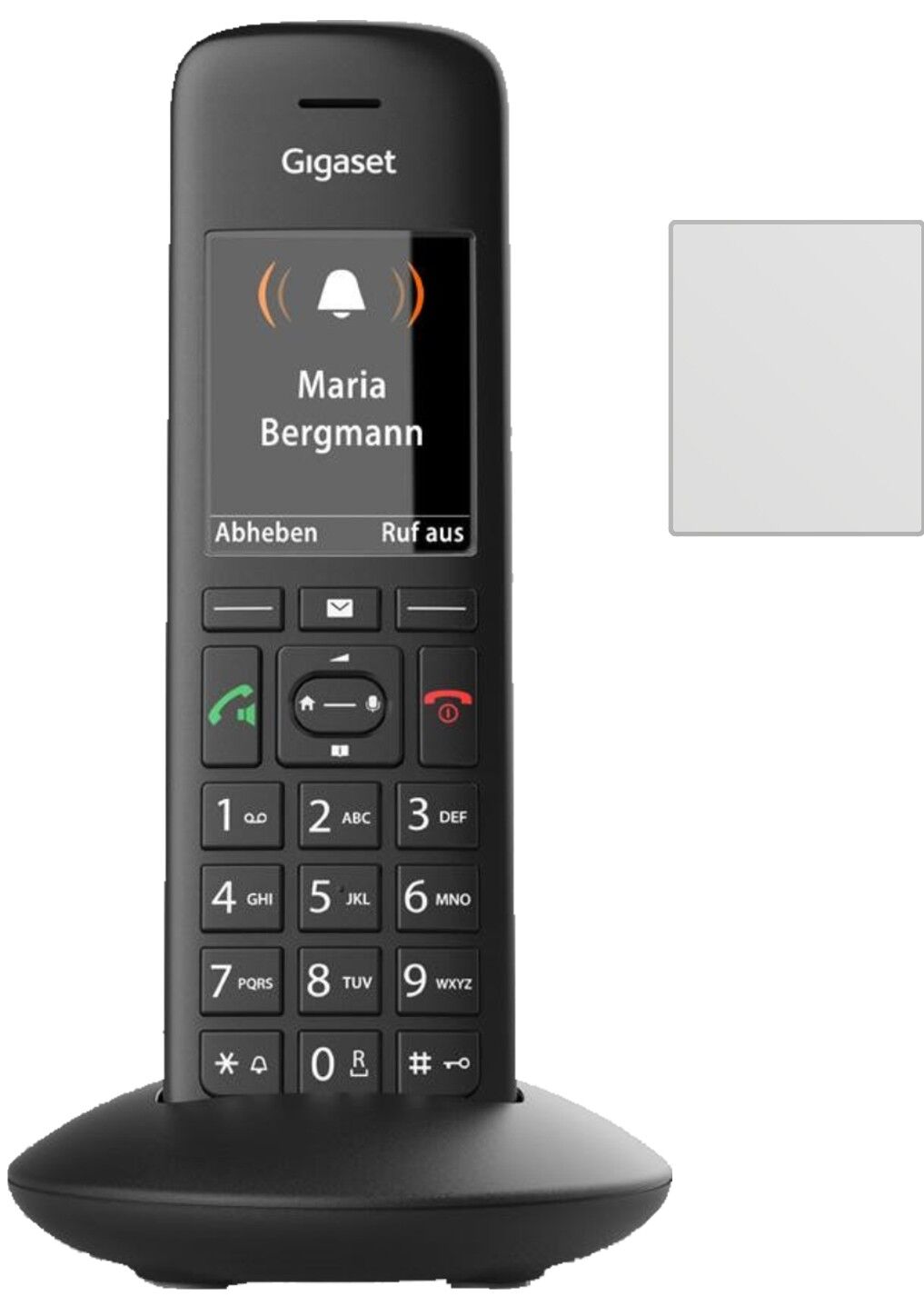Matte Displayschutzfolie von dipos passend für Gigaset C570HX, präziser Zuschnitt und blasenfrei montiert