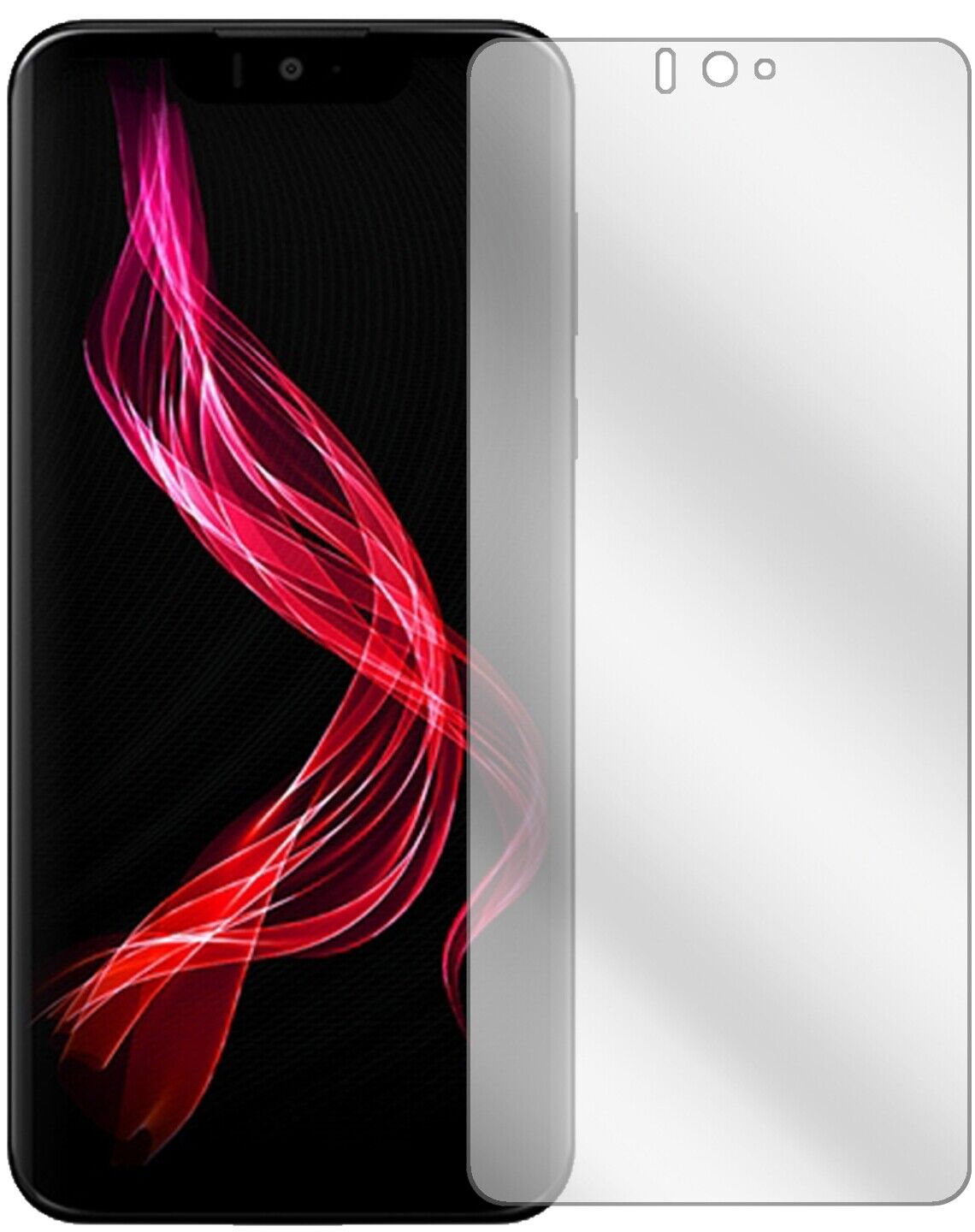 1x Schutzfolie klar für Sharp Aquos Zero Display-Schutzfolie