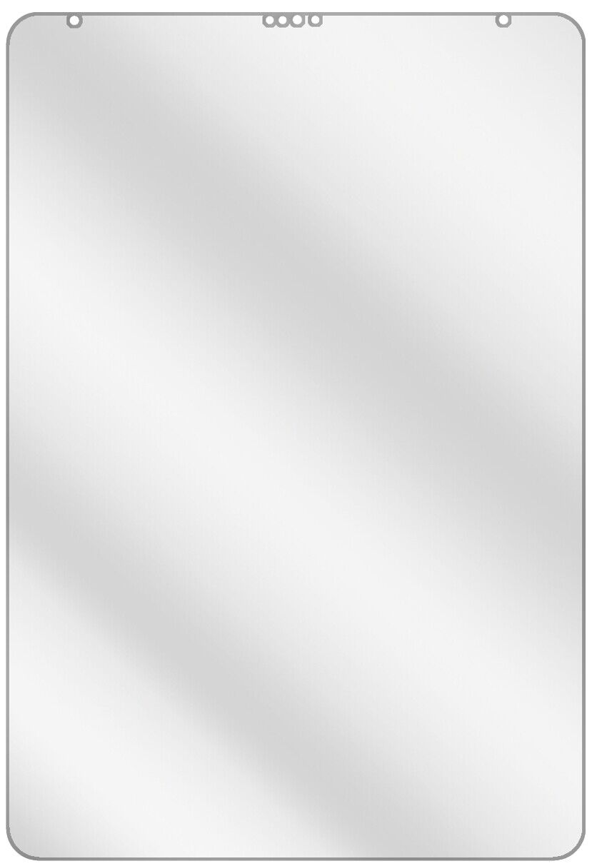 1x Schutzfolie klar für Apple iPad Pro 11 Zoll (2021) Display-Schutzfolie
