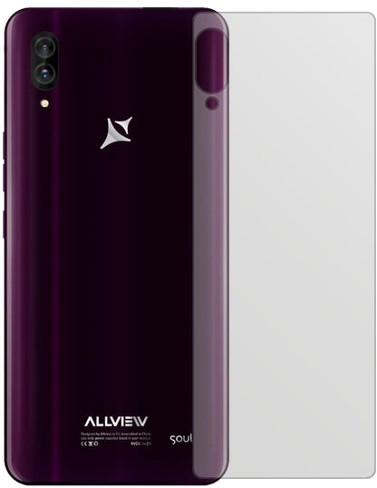 5x Schutzfolie matt für Allview Soul X6 Xtreme Rückseite Display-Schutzfolie